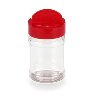 Bouteille d'épices en plastique à bouchon papillon